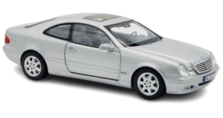 Mercedes-Benz CLK-Class 2000 brillant silver 1:18 Norev