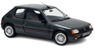 Peugeot 205 GTi 1.6 1989 graphite grey 1:18 Norev
