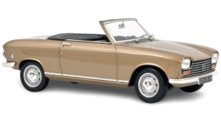 Peugeot 204 Cabriolet 1967 beige metallic 1:18 Norev