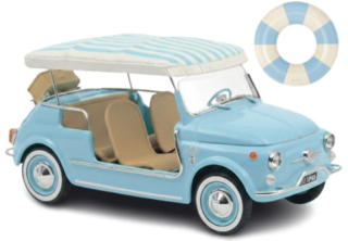 Fiat 500 Jolly 1965 blue 1:18 Norev