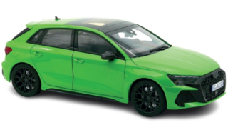 Audi RS 3 Sportback 2025 kyalami green 1:18 Norev