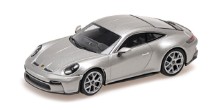 Porsche 911 992 S/T 2023 silver 1:43 Minichamps