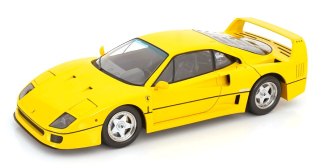 Ferrari F40 1987 yellow 1:12 KK Scale