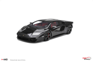 Lamborghini Countach LPI 800-4 2023 nero maia 1:18 TopSpeed Models