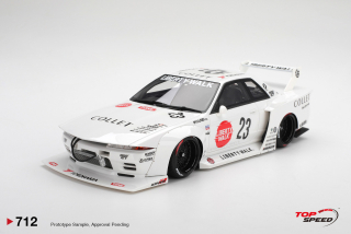 Nissan Skyline GTR R32 Kaido Works LB-Hinomaru 2025 1:18 TopSpeed Models