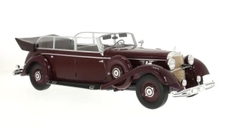 Mercedes 770 W150 Cabriolet 1938 dark red/black 1:18 MCG Modelcar Group