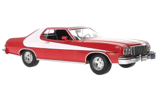 Ford Gran Torino 1975 red/white 1:18 MCG Modelcar Group