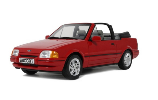 Ford Escort MK4 XR3I Cabriolet 1986 flamenco red 1:18 OttOmobile 