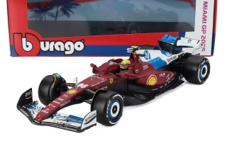 Ferrari F1 SF-25 Scuderia Ferrari #44 L. Hamilton Miami GP 2025 1:18 Bburago