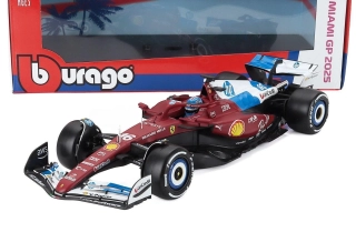 Ferrari F1 SF-25 Scuderia Ferrari #16 C.Leclerc Miami GP 2025 1:18 Bburago