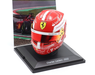 Helmet - Charles Leclerc #16 Scuderia Ferrari Formula 1 2022 1:5 Spark Editions
