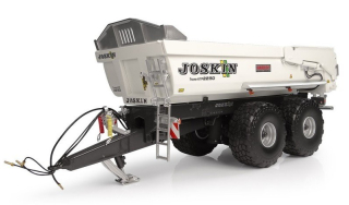 Joskin Trailer Trans-KTP 22-50 Trailer for Tractor 2010 white 1:32 Universal Hobbies