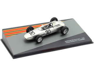 Porsche 804 #30 Dan Gurney Winner France GP Formula 1 1962 1:43 Altaya