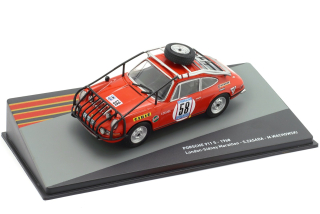 Porsche 911 S #58 Zasada/Wachowski 4th London-Sidney Marathon 1968 1:43 Altaya