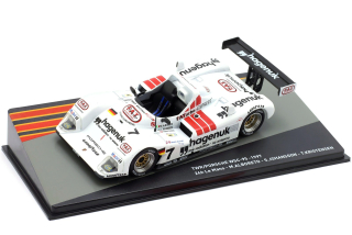 Porsche TWR WSC-95 #7 Alboreto/Johansson/Kristensen Winner 24H Le Mans 1997 1:43 Altaya