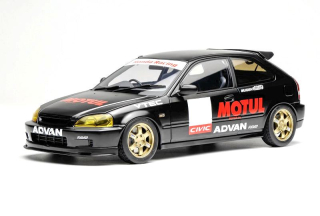 Honda Civic EK9 Type-R Motul Racing 1999 black 1:18 Motorhelix