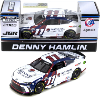 Toyota Camry XSE #11 Denny Hamlin *National Debt Relief* 2025 1:64 Action Racing