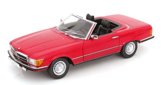 Mercedes-Benz 450SL R107 Europe 1985 red 1:12 KK Scale