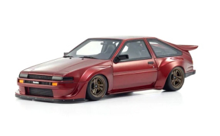 Toyota Sprinter Trueno AE86 Khyzyl Saleem 1983 red 1:18 Kyosho