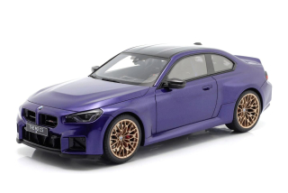 BMW M2 CS 2025 blue 1:18 GT Spirit