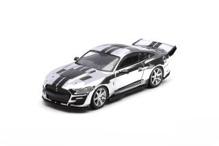 Shelby GT500 2020 Dragon Snake Concept chrome silver 1:64 Mini GT