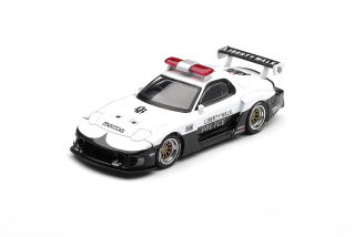 Mazda RX-7 1998 LB-Super Silhouette Police white/black 1:64 Mini GT