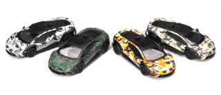 Lamborghini Huracan 2025 Sterrato All Terrarin 4 Cars Set 1:64 Mini GT