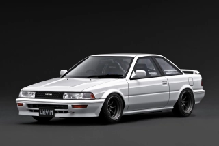 Toyota Corolla Levin GT Apex AE92 white 1:18 Ignition Model