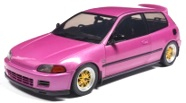 Honda Civic EG6 Solido Works 1991 pink metallic 1:18 Solido