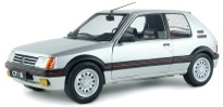 Peugeot 205 GTI 1.6L MK1 1989 gris futura 1:18 Solido