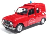 Renault 4LF4 Pompier 1976 red 1:18 Solido