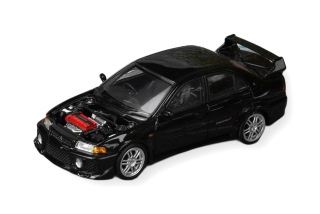 Mitsubishi Lancer Evolution V GSR 1999 black 1:64 Motorhelix 