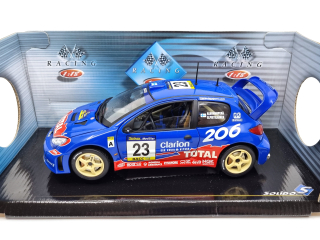 Peugeot 206 WRC #23 Rovanpera/Pietilainen Rallye Catalunya 2002 1:18 Solido