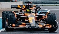 McLaren F1 Team MCL39 #4 L.Norris Shakedown 2025 1:18 Minichamps 