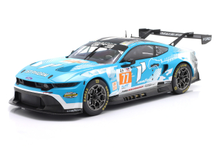 Ford Mustang GT3 #77 Barker/Hardwick/Robichon 24H Le Mans 2024 Proton Competition 1:18 Ixo Models