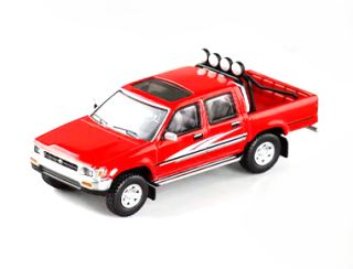 Toyota Hilux LN107 1994 red 1:64 Massdi