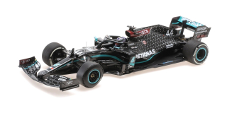 Mercedes-AMG Petronas F1 Team W11 EQ Performance #44 L.Hamilton Winner British GP 2020 flat tyre 1:18 Minichamps 
