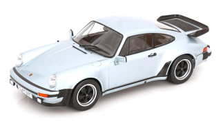 Porsche 911 930 Turbo 3.3 1977 silver 1:18 KK Scale