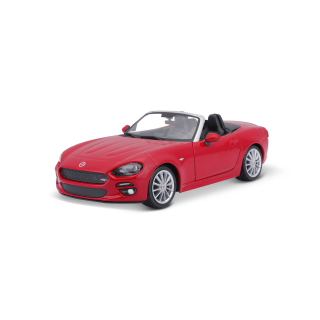 Fiat 124 Spider red 1:24 Bburago