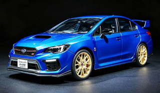 Subaru WRX STI EJ20 Final Edition 2020 pearl blue 1:18 Sun Star