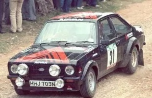 Ford Escort RS1800 #31 Shinozuka/Harris Rally Portugal 1981 night version 1:43 Vitesse