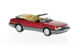 Saab 900 Turbo Convertible red 1:64 Tarmac