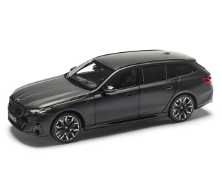BMW i5 M60 Touring frozen grey 1:18 Minichamps