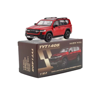 Toyota Land Cruiser LC300 GR-S red 1:64 Massdi