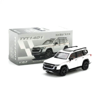 Toyota Land Cruiser LC300 GR-S white 1:64 Massdi