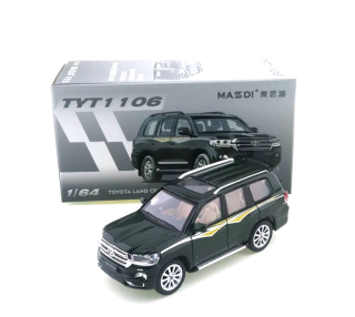 Toyota Land Cruiser LC200 2016 green 1:64 Massdi