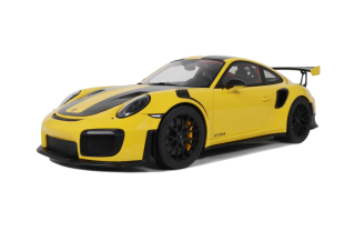 Porsche 911 (991.2) GT2 RS 2018 yellow 1:12 GT Spirit