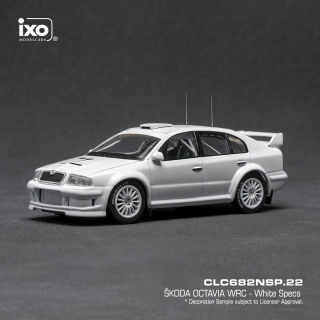 Škoda Octavia WRC 2001 white 1:43 Ixo Models