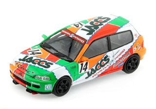 Honda EG6 *JACCS* Mooncraft #14 N.Hattori/K.Kaneishi RHD JTTC 1993 1:64 BM Creations