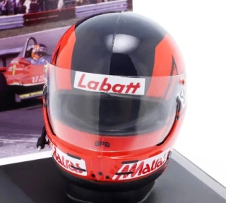 Helmet - Gilles Villeneuve #12 Ferrari 312T4 formula 1 1979 1:5 Spark Editions